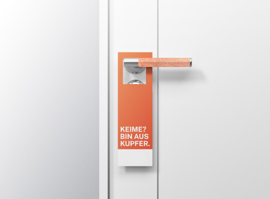 Kupfer gegen Keime - Shieldex® Kupfer-Tape